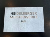 Buchcover &bdquo;Heidelberger Meisterwerke 2021&ldquo;
